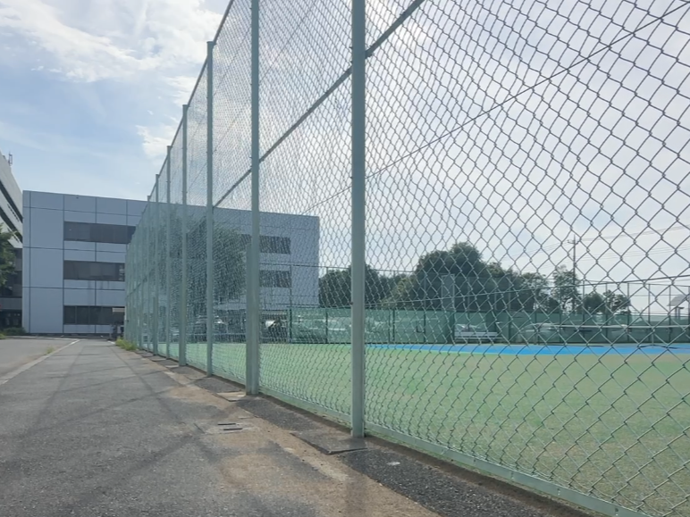 RGB image of a fence outdoors